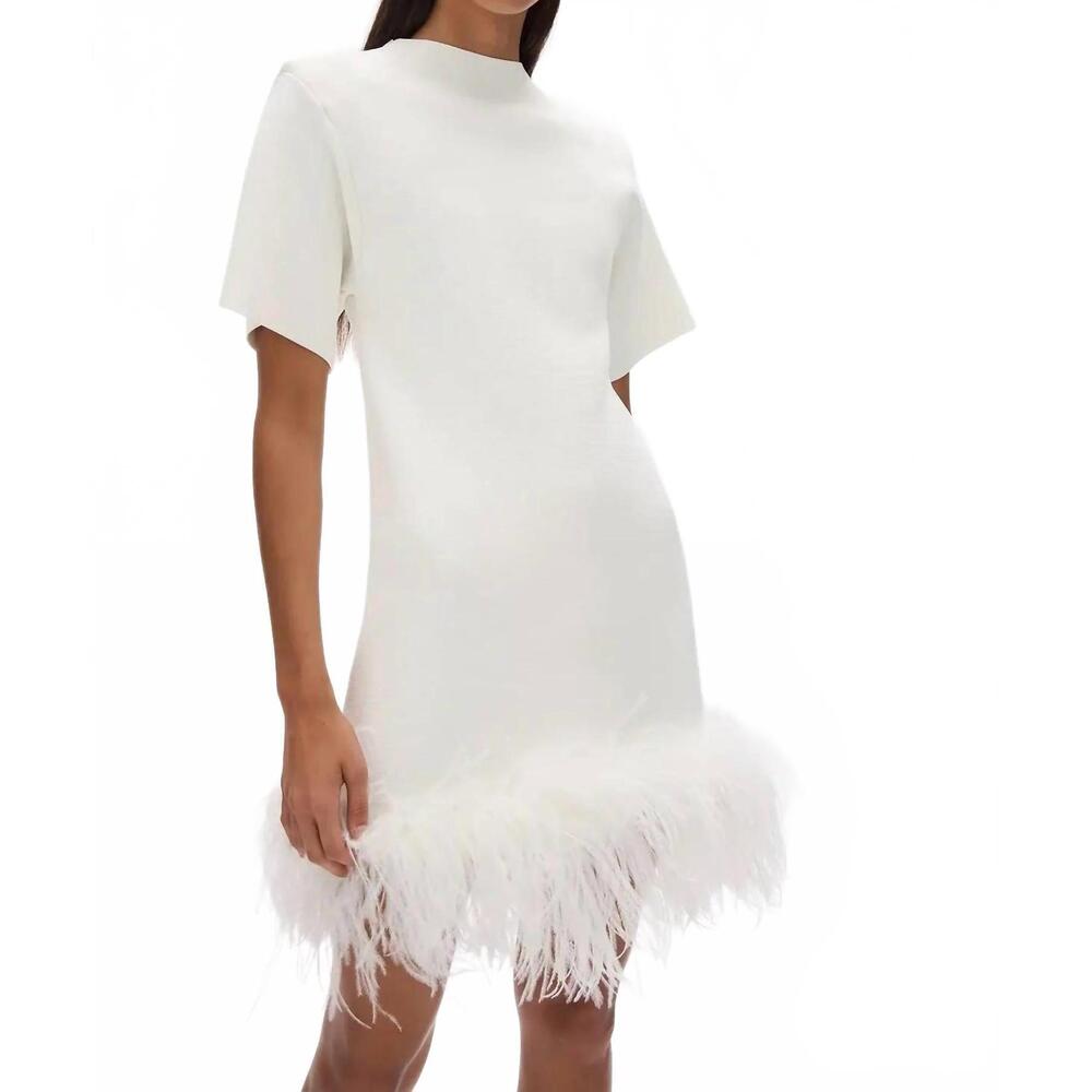 NEW RACHEL GILBERT rita mini dress in ivory